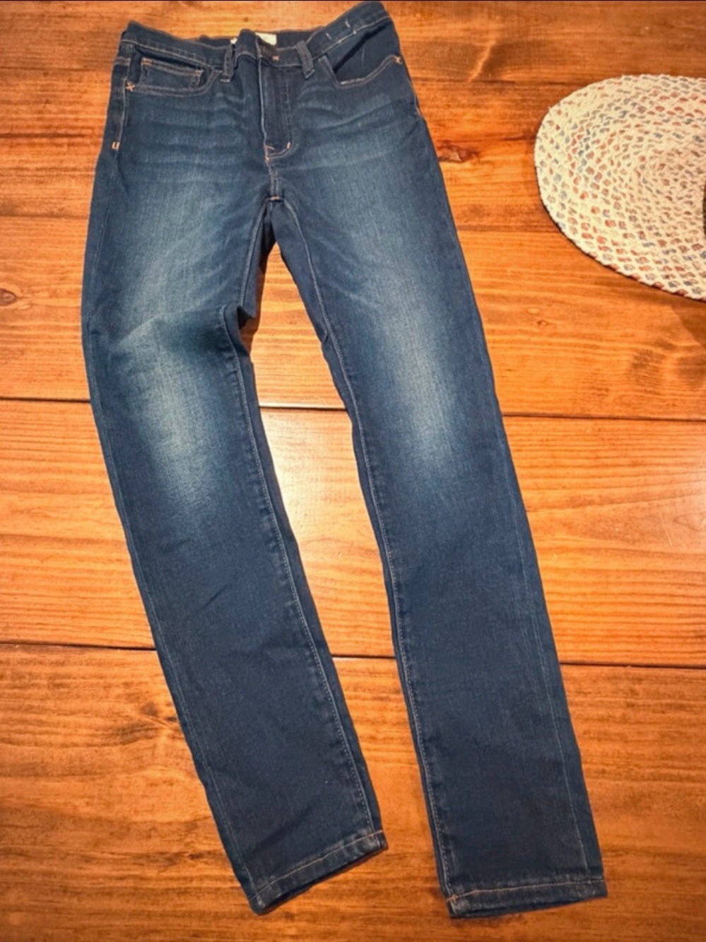 Madewell Dark Blue Skinny Jeans